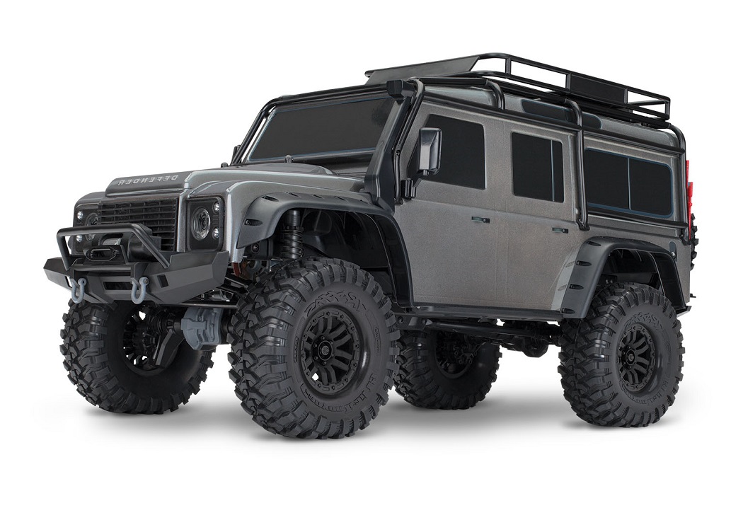 Traxxas 1/10 TRX-4 Scale and Trail Crawler w/2.4GHz TQi (Grey)